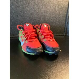 Nike Fastflex Keystone Kids Baseball Cleats Bright Orange Green Volt  13C